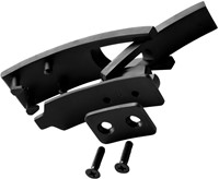 Reeva Lifting Belt van Carbon Leer