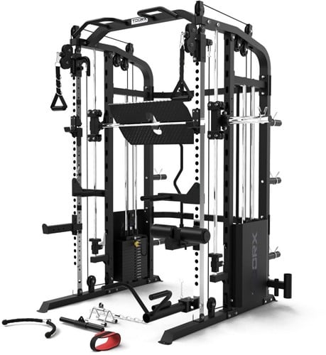 Toorx Professional ASX-4000 3-in-1 Smith Machine Rack + Legpress