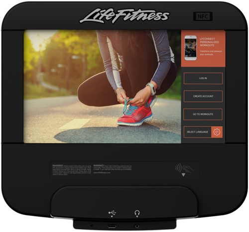 Life Fitness Platinum Club Discover SE3HD Hometrainer - Black Onyx - Gratis trainingsschema-3