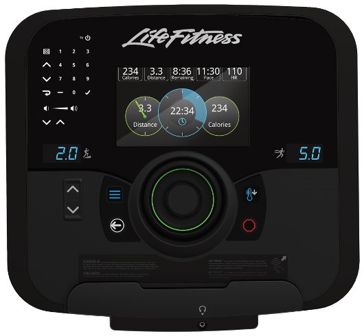 Life Fitness Platinum Explore Lifecycle Hometrainer - Titanium Storm