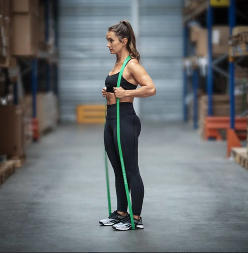 Lifemaxx Crossmaxx Resistance Band - Orange - Medium / Sterk-3