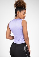 Gorilla Wear Estelle Twisted Crop Top - Lila-2