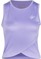 Gorilla Wear Estelle Twisted Crop Top - Lila