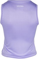 Gorilla Wear Estelle Twisted Crop Top - Lila