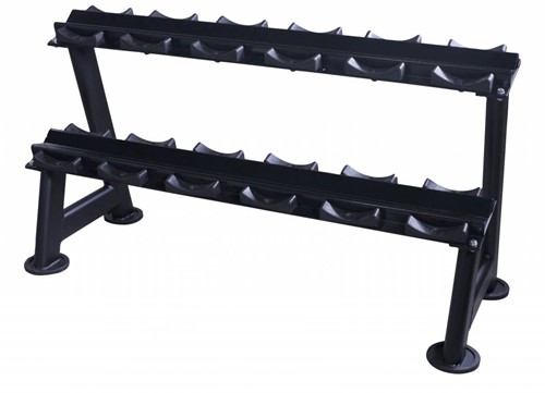 Lifemaxx LMX Dumbbellrack 12 Sets - Zwart