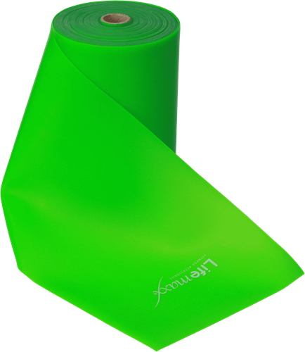 Lifemaxx Flex Band - Medium - 12 meter - Groen-2