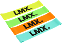 Lifemaxx LMX Mini Weerstandsband - Medium - Oranje - 10 stuks-3