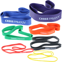 Lifemaxx Crossmaxx Resistance Band - Paars - Extra Sterk-2