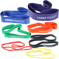 Lifemaxx Crossmaxx Resistance Band - Orange - Medium / Sterk-2