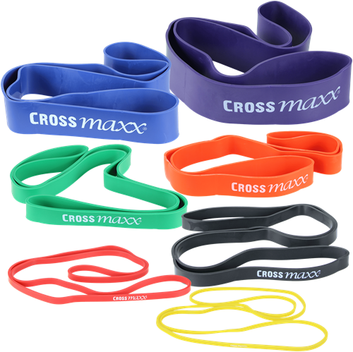 Lifemaxx Crossmaxx Resistance Band - Orange - Medium / Sterk-2