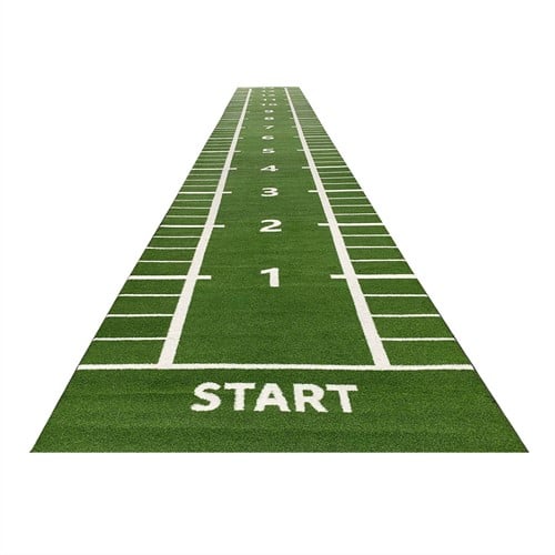 Lifemaxx Sprinttrack - Kunstgras - 2 x 15 m - Groen