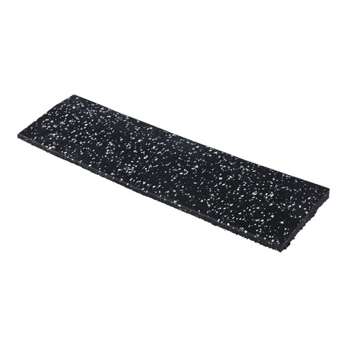 Lifemaxx Premium Floor Edge 50 x 15 x 2 cm - Zwart