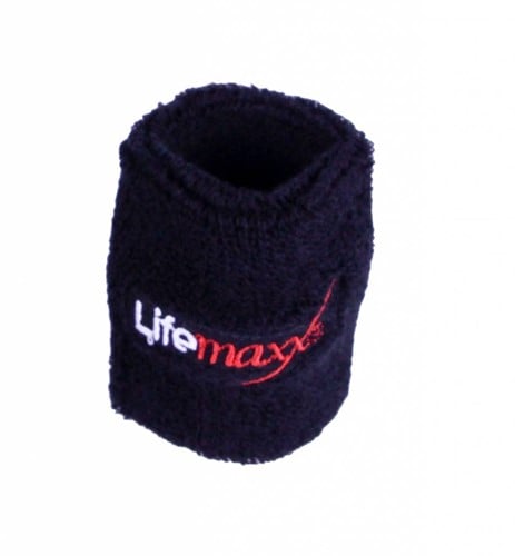Lifemaxx Zweetband - Zwart