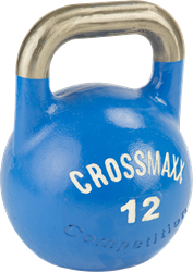 Lifemaxx Crossmaxx Competition Kettlebells - Blauw - 12 kg