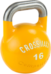 Lifemaxx Crossmaxx Competition Kettlebells - Geel - 16 kg