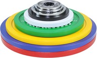 Lifemaxx Crossmaxx Gekalibreerde Halterschijven - 50 mm - 20 kg-3