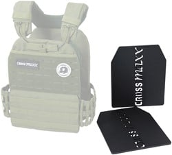 Lifemaxx Crossmaxx Tactical Vest Plate - Set 2 x 1,7 kg