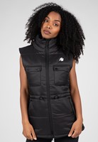 Gorilla Wear Lucia Bodywarmer - Zwart - L