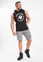 Gorilla Wear Marshall Mouwloze Hoodie - Zwart-3