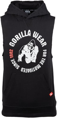 Gorilla Wear Marshall Mouwloze Hoodie - Front
