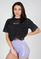 Gorilla Wear Medina Oversized T-shirt - Washed Zwart - XS-2