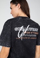 Gorilla Wear Medina Oversized T-shirt - Washed Zwart - XS-3