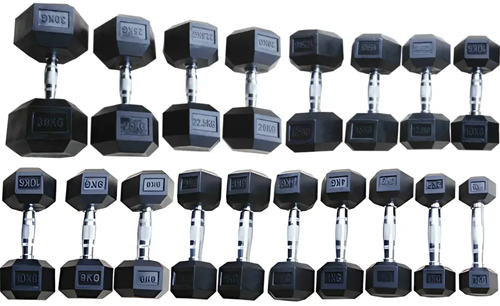 Toorx Fitness MEG Hexagon Dumbbell - 8 kg-3