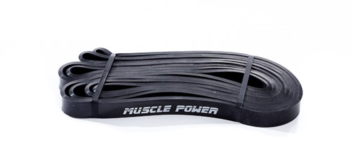Muscle Power XL Power Band - Weertandsband - Zwart - Light