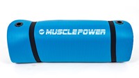 Muscle Power Fitnessmat - Blauw - 190 x 60 x 1,5 cm-2
