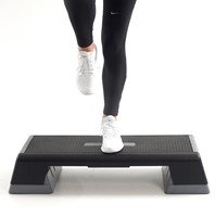 Muscle Power Verstelbare Aerobic Step - Monoblok XXL - Zwart/Grijs-3