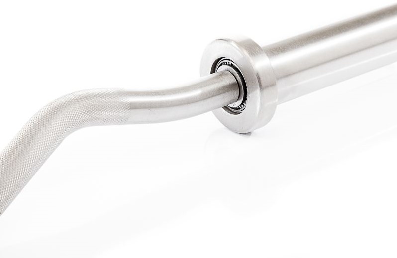 Muscle Power Olympische High Performance Curlstang - Chroom - 113 cm