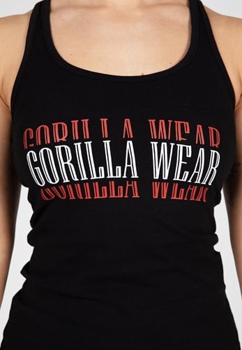 Gorilla Wear Verona Tank Top - Zwart - foto 2