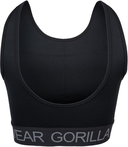 Gorilla Wear Osseo Crop Top - Zwart - foto 2