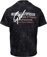 Gorilla Wear Medina Oversized T-shirt - Washed Zwart - foto 3