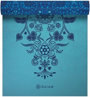 Gaiam Reversible Yoga Mat - 6 mm - Mystic Sky-2