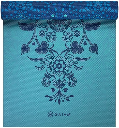 Gaiam Reversible Yoga Mat - 6 mm - Mystic Sky-2