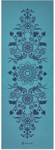 Gaiam Reversible Yoga Mat - 6 mm - Mystic Sky