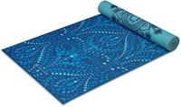 Gaiam Reversible Yoga Mat - 6 mm - Mystic Sky