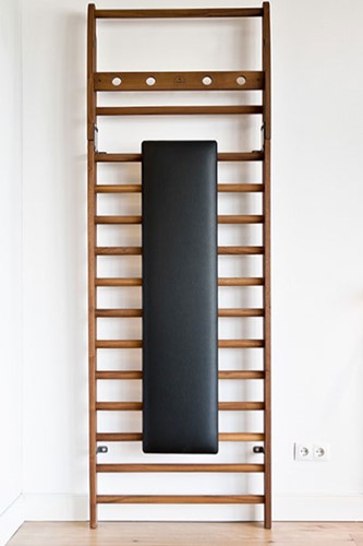 Nohrd WallBar Schuine Trainingsbank voor Wallbar - Zwart Leer-3