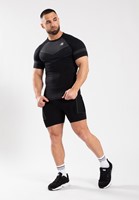 Gorilla Wear Norton Seamless T-shirt- Zwart-3