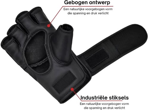 NRG Fitness MMA Handschoenen - Maya Leer-3