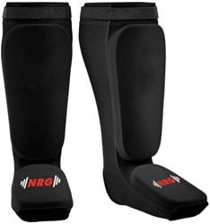 NRG Fitness SIBB Scheenbeschermers Shin & Instep - Zwart