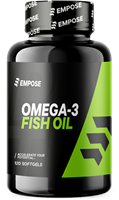 Empose Nutrition Omega-3 / Visolie Caps - Essentiele vetzuren - 120 Capsules