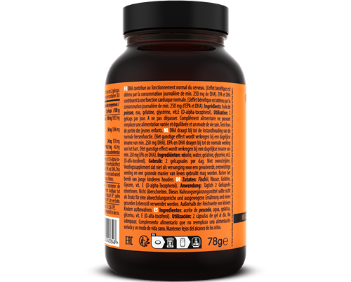 QNT Omega 3 - 1000 mg - 60 Gel Capsules-2