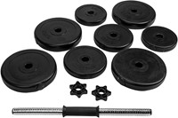 VirtuFit Verstelbare Dumbbell - Vinyl - 15 kg