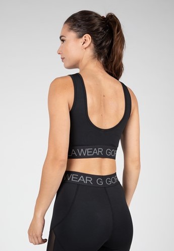 Gorilla Wear Osseo Crop Top - Zwart - XS-2