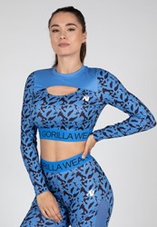 Gorilla Wear Osseo Long Sleeve - Blauw