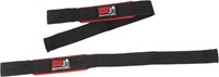 Gorilla Wear Padded Lifting Straps - Zwart-3
