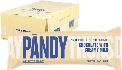 Pandy Protein Bar - 18 x 35 gr - Chocolate & Creamy Milk-2