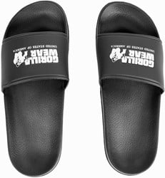 Gorilla Wear Pasco Badslippers - Zwart